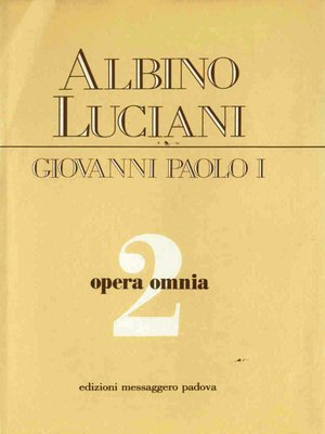 cover image of Opera omnia [vol_2] / Vittorio Veneto, 1959--1962. Discorsi, scritti, articoli